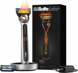 Gillette Labs Heated Razor Επαναφορτιζόμενη Θερμαινόμενη Ξυριστική Μηχανή 5 Λεπίδων