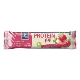 Vegan Μπάρα Πρωτεΐνης για Αθλητές Γεύση Φράουλα Vegan Protein Bar Strawberry MyElements 40 gr
