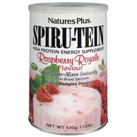 Natures Plus Φόρμουλα Πρωτεΐνης Spiru-Tein Raspberry Royale 510 gr