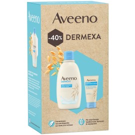 Aveeno Promo Dermexa Daily Emollient Body Wash Υγρό Καθαρισμού Σώματος  300ml & Dextera Balm Ενυδατικό Βάλσαμο κατα του Κνησμού 75ml