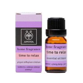 Μίγμα Αιθερίων Ελαίων Essential Oil Time To Relax Apivita 10 ml