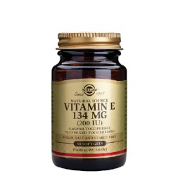 Βιταμίνη Ε Vitamin Dry E 134 mg (200IU) Solgar  50 τμχ