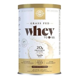Πρωτεΐνη Γάλακτος Με Γεύση Βανίλια Whey To Go Protein Vanilla Powder Solgar 338 gr