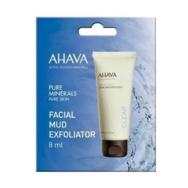 Ahava Time To Clear Facial Mud Exfoliator Scrub Απολέπιση Προσώπου 8ml