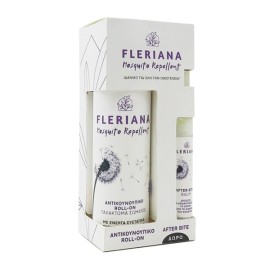 Fleriana Promo Mosquito Repellent Roll-On Αντικουνουπικό 100ml & Δώρο After Bite Balm 7ml