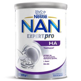 Nan Nestle  Υποαλλεργικό Γάλα σε Σκόνη για Βρέφη Από τη Γέννηση Expert Pro HA 400gr