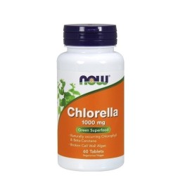 Συμπλήρωμα Χλωρέλλας 1000mg Chlorella 1000mg Now 60 caps