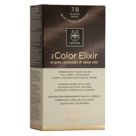 Βαφή Μαλλιών Ξανθό Περλέ 7.8 My Color Elixir Apivita 50 ml