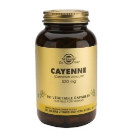 Συμπλήρωμα Διατροφής Καγιέν Cayenne 520 mg Solgar 100vcaps