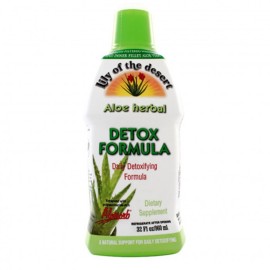 Lily of the Desert  Φυτική Φόρμουλα Αποτοξίνωσης Με Αλόη Aloe Herbal Detox Formula 960ml