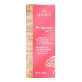 Nuxe Prodigieuse Boost Multi Correction Glow Boosting Cream Πλούσια Κρέμα Ημέρας Πολλαπλής Δράσης για Κανονική - Ξηρή Επιδερμίδα 40ml