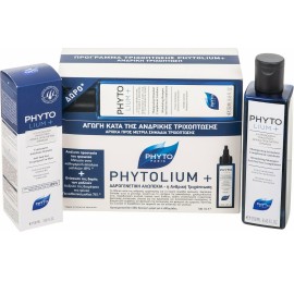 Phyto Phytolium Σετ Περιποίησης Μαλλιών κατά της Τριχόπτωσης με Λοσιόν και Δώρο Σαμπουάν 2τμχ