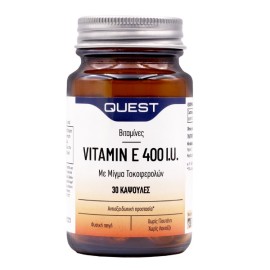 Quest Vitamin E 400iu Βιταμίνη Ε 30 κάψουλες
