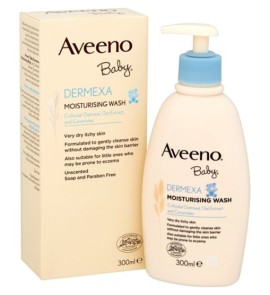 Aveeno Ενυδατικό Καθαριστικό Σώματος για Μωρά με Τάση για Ατοπία Baby Dermexa Moisturising Wash  300ml