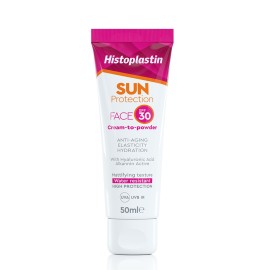 Αντηλιακή  Κρέμα Προσώπου SPF30+ Sun Protection Face Cream to Powder Histoplastin 50 ml