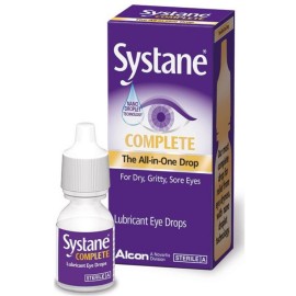Alcon Systane Complete Λιπαντικές Οφθαλμικές Σταγόνες για τα Συμπτώματα της Ξηροφθαλμίας Όλα σε Ένα 5ml