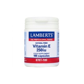 Lamberts Βιταμίνη Ε 250IU Vitamin E 250IU 100caps