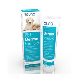 Guna Συμπληρωματική Τροφή για Σκύλους & Γάτες για  Υγεία Δέρματος Τριχώματος & Νυχιών Pet Dermo Formula 50gr