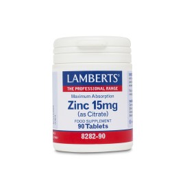 Lamberts Ψευδάργυρος 15mg Zinc (as citrate) 90tabs