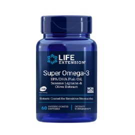 Φόρμουλα με Ωμέγα 3 Λιπαρά Οξέα Super Omega 3 Life Extension 60 tabs
