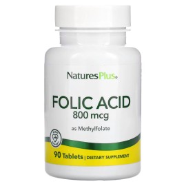 Φολικό Οξύ 800 mcg Folic Acid 800 mcg Natures Plus 90 tabs