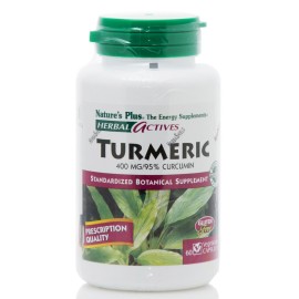 Αντιοξειδωτικό Συμπλήρωμα από Κουρκουμά 400 mg Turmeric  Natures Plus 60 vcaps