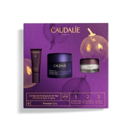 Caudalie Promo Premier Cru Gift Set Σετ Αντιγήρανσης με Πλούσια Κρέμα Premier Cru The Rich Cream 50 ml, ΔΩΡΟ Κρέμα Ματιών Premier Cru The Eye Cream 15 ml & ΔΩΡΟ Κρέμα Premier Cru The Cream 5 ml