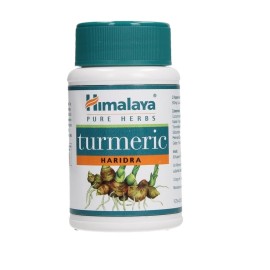 Συμπλήρωμα Διατροφής  Με Κουρκουμά Haridra (Curcuma Longa) (Turmeric) Himalaya Caps 60 Τμχ