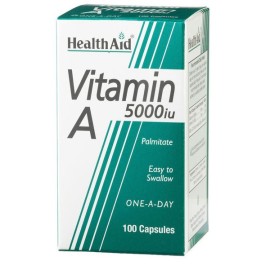 Βιταμίνη Α Vitamin A (5000iu) Health Aid Caps 100 Τμχ