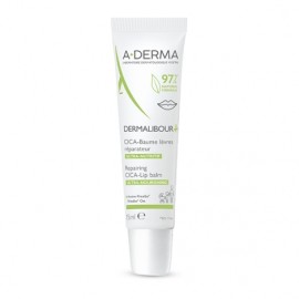 A-Derma Επανορθωτικό Βάλσαμο Χειλιών Repairing CICA-Lip Balm Ultra-Nourishing Dermalibour+ 15ml