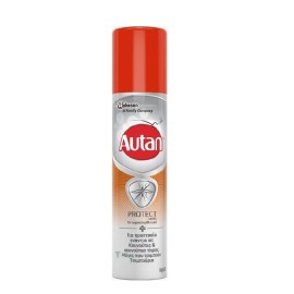 Εντομοαπωθητικό Σπρέι για Κουνούπια Μύγες & Τσιμπούρια  Protect Spray Autan 100 ml