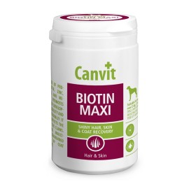 Συμπλήρωμα Διατροφής Σκύλου για Δέρμα Τρίχωμα Biotin Maxi Dog Canvit 76 tabs