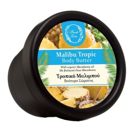 Ενυδατικό Βούτυρο Σώματος Τροπικό Μαλιμπού Tropical Malibu Body Butter Fresh Line 150 ml