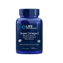 Συμπλήρωμα Διατροφής Ιχθυελαίου Super Omega 3 Life Extension 120 softgels