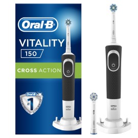 Oral-B Vitality 150 Cross Action Ηλεκτρική Οδοντόβουρτσα με Χρονομετρητή και 2 Κεφαλές