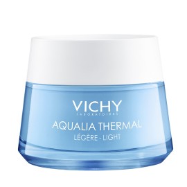 Ενυδατική Κρέμα Προσώπου Ελαφριάς Υφής Aqualia Thermal Light Cream Normal Skin Vichy 50 ml