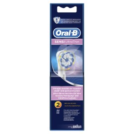 Ανταλλακτικές Κεφαλές Βουρτσίσματος Sensi Ultra Thin Oral B 2 τμχ
