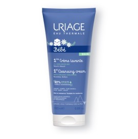 Uriage Βρεφική Κρέμα Καθαρισμού Σώμα Πρόσωπο Μαλλιά Bebe 1st Cleansing Cream 200ml