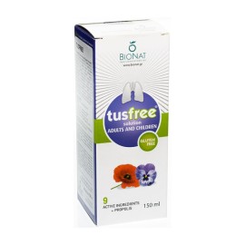 Φυτικό Σιρόπι για το Βήχα Tusfree Bionat 150 ml