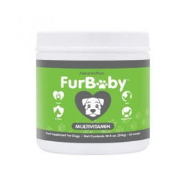 Natures Plus Πολυβιταμίνη για Σκύλους FurBaby Multivitamin 60 Scoops