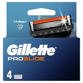 Gillette Proglide Ανταλλακτικές Κεφαλές Ξυριστικής Μηχανής 5 Λεπίδων 4 τεμάχια