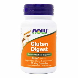 Συμπλήρωμα Διατροφής Για Ενίσχυση Πέψης της Γλουτένης Gluten Digest Now 60vcaps