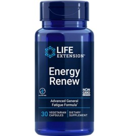 Life Extension Energy Renew Συμπλήρωμα Διατροφής για Ενέργεια και Τόνωση 30 φυτικές κάψουλες