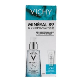 Vichy Promo Mineral 89 Booster Ενυδάτωσης 50ml &  Δώρο Purete Thermale Γαλάκτωμα Καθαρισμού & Ντεμακιγιάζ 3σε1 100ml