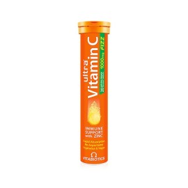 Vitabiotics Βιταμίνη C  1000mg Αναβράζοντα Δισκία Ultra Vitamin C Fizz  20eff.tabs