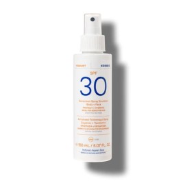 Korres Sunscreen Spray Emulsion Γιαούρτι Αντηλιακό Γαλάκτωμα Spray Σώματος + Προσώπου SPF30 150ml