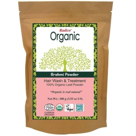 Radico Organic Hair Wash & Treatment Βιολογική Πούδρα για Μείωση Τριχόπτωσης και Πιτυρίδας 100gr