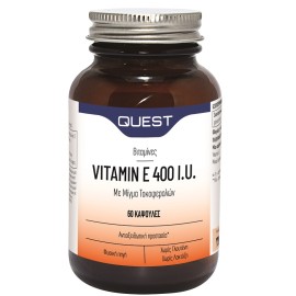 QUEST VITAMIN E 400I.U. NATURAL SOURCE CAPS 60S