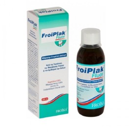 Φθοριούχο Στοματικό Διάλυμα για την Ισχυροποίηση της Αδαμαντίνης Froiplak Fluor Froika 250ML