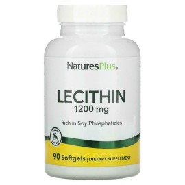 Συμπλήρωμα Διατροφής Λεκιθίνη 1200 mg Lecithin 1200 mg Natures Plus 90 tabs